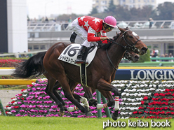 カラープリント(アルミ枠付き)2015年11月7日東京5R 2歳新馬(レッドエトワール)