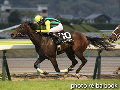 カラープリント(アルミ枠なし)2015年11月7日福島12R 相馬特別(ゴールドシャンティ)