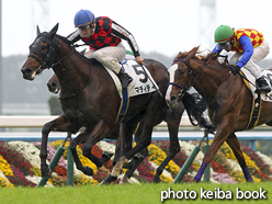 カラープリント(アルミ枠付き)2015年11月8日京都3R 2歳未勝利(マディディ)