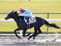 カラープリント(アルミ枠付き)2015年11月21日京都1R 2歳未勝利(アドマイヤムテキ)