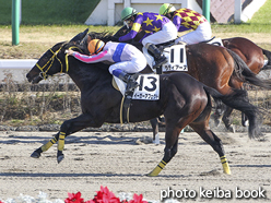 カラープリント(アルミ枠付き)2015年12月20日中山6R 2歳新馬(イーガーアフェクト)