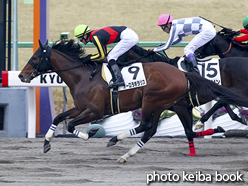 カラープリント(アルミ枠付き)2016年1月5日京都4R 4歳上500万下(オーロラポラリス)