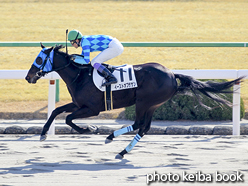 カラーパネル2016年1月16日京都3R 3歳未勝利(イーストオブザサン)