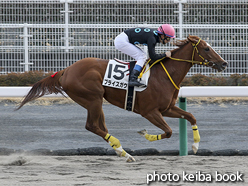 カラープリント(アルミ枠付き)2016年1月17日中京6R 3歳新馬(ブライスガウ)