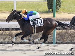 カラープリント(アルミ枠付き)2016年1月17日中山3R 3歳未勝利(ヴィガーエッジ)