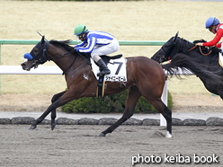 カラーパネル2016年1月23日京都7R 4歳上500万下(シャイニービーム)