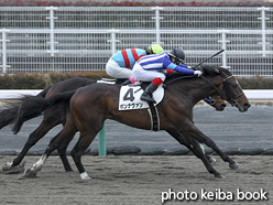 カラープリント(アルミ枠なし)2016年1月23日中京1R 3歳未勝利(ボンナヴァン)