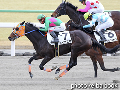 カラープリント(アルミ枠付き)2016年1月24日京都8R 4歳上500万下(ルイカズマ)