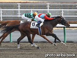 カラープリント(アルミ枠なし)2016年1月30日中京8R 4歳上500万下(デグニティクローズ)