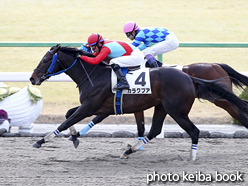 カラーパネル2016年2月7日京都1R 3歳未勝利(カラクプア)