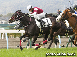 カラープリント(アルミ枠付き)2016年2月14日小倉8R 4歳上500万下(ホープタウン)