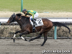 カラーパネル2016年3月12日中山8R 4歳上500万下(サトノバリアント)