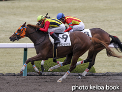 カラープリント(アルミ枠付き)2016年3月19日阪神8R 3歳500万下(マインシャッツ)