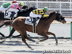 カラープリント(アルミ枠なし)2016年3月26日中京2R 3歳未勝利(ノーブルポセイドン)