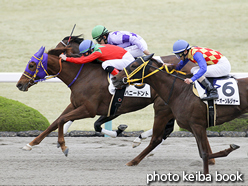 カラーパネル2016年4月3日阪神12R 4歳上1000万下(ハニードント)