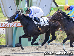 カラープリント(アルミ枠付き)2016年4月9日中山3R 3歳未勝利(カンタベリーマイン)