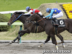 カラープリント(アルミ枠付き)2016年4月10日福島10R 花見山特別(トーコーグリーン)