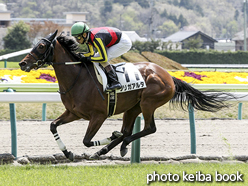 カラープリント(アルミ枠なし)2016年4月16日福島4R 3歳未勝利(ブリガアルタ)