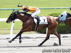 カラープリント(アルミ枠付き)2016年4月24日京都7R 4歳上500万下(スパイラルステップ)