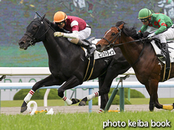 カラープリント(アルミ枠なし)2016年4月24日京都12R 4歳上1000万下(ピンストライプ)