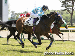 カラープリント(アルミ枠付き)2016年5月8日新潟4R 障害未勝利(キープトライン)