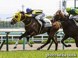 カラープリント(アルミ枠付き)2016年6月18日阪神1R 2歳未勝利(シーハリケーン)