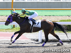 カラーパネル2016年6月18日函館9R 3歳上500万下(スズカリバー)