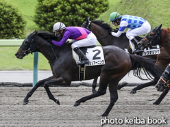 カラープリント(アルミ枠付き)2016年7月9日福島6R 3歳未勝利(カシノアーニング)