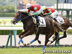 カラープリント(アルミ枠なし)2016年7月10日福島5R 2歳新馬(マイネルザウバア)