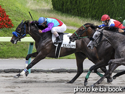 カラープリント(アルミ枠付き)2016年7月16日福島8R 3歳上500万下(エミノマユアク)