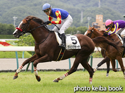 カラープリント(アルミ枠なし)2016年7月23日福島1R 障害未勝利(フィリグラーナ)