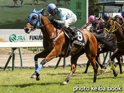 カラーパネル2016年7月24日福島9R 栗子特別(ルグランパントル)