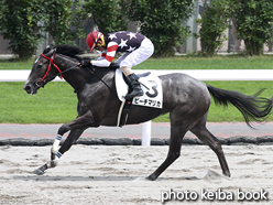 カラープリント(アルミ枠付き)2016年7月31日札幌6R 2歳新馬(ビーチマリカ)