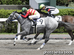 カラープリント(アルミ枠付き)2016年8月21日札幌7R 3歳上500万下(ハギノスノーボール)