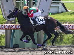 カラープリント(アルミ枠なし)2016年9月17日中山1R 2歳未勝利(ブルーヘヴン)