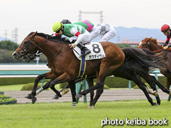 カラープリント(アルミ枠なし)2016年9月24日阪神2R 2歳未勝利(ガウディウム)