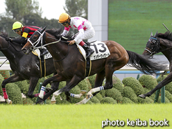 カラープリント(アルミ枠付き)2016年10月8日京都8R 3歳上500万下(サンデーウィザード)