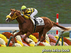 カラープリント(アルミ枠なし)2016年10月29日京都6R 3歳上1000万下(ノーブルマーズ)