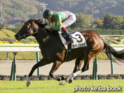 カラープリント(アルミ枠付き)2016年11月5日福島8R 3歳上500万下(タガノスカイ)