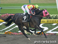 カラープリント(アルミ枠なし)2016年11月19日東京9R 伊勢佐木特別(サハラファイター)