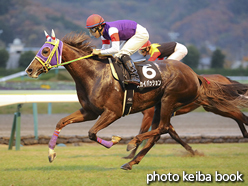 カラープリント(アルミ枠付き)2016年11月20日福島12R 飯坂温泉特別(スカイパッション)