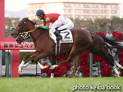 カラープリント(アルミ枠なし)2016年12月3日阪神12R 3歳上1000万下(フロムマイハート)