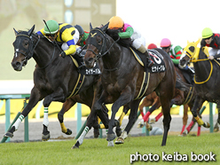 カラープリント(アルミ枠付き)2016年12月10日阪神9R 摂津特別(ビナイーグル)