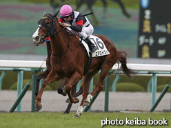 カラープリント(アルミ枠付き)2016年12月11日阪神4R 2歳未勝利(ユアスイスイ)