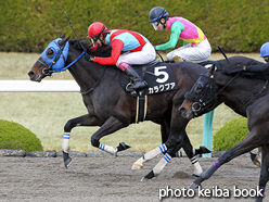 カラープリント(アルミ枠付き)2016年12月24日阪神10R 摩耶ステークス(カラクプア)