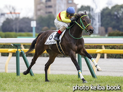 カラープリント(アルミ枠付き)2017年2月18日東京7R 4歳上500万下(コパノマリーン)