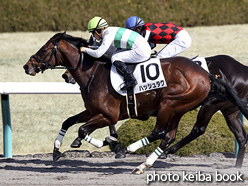 カラープリント(アルミ枠付き)2017年2月26日阪神2R 3歳未勝利(ハッシュタグ)