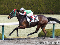 カラープリント(アルミ枠付き)2017年3月4日阪神1R 3歳未勝利(イイコトバカリ)