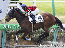 カラーパネル2017年4月15日中山1R 3歳未勝利(ビッザーロ)