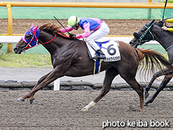 カラープリント(アルミ枠付き)2017年7月22日函館3R 3歳未勝利(メイショウハバネラ)